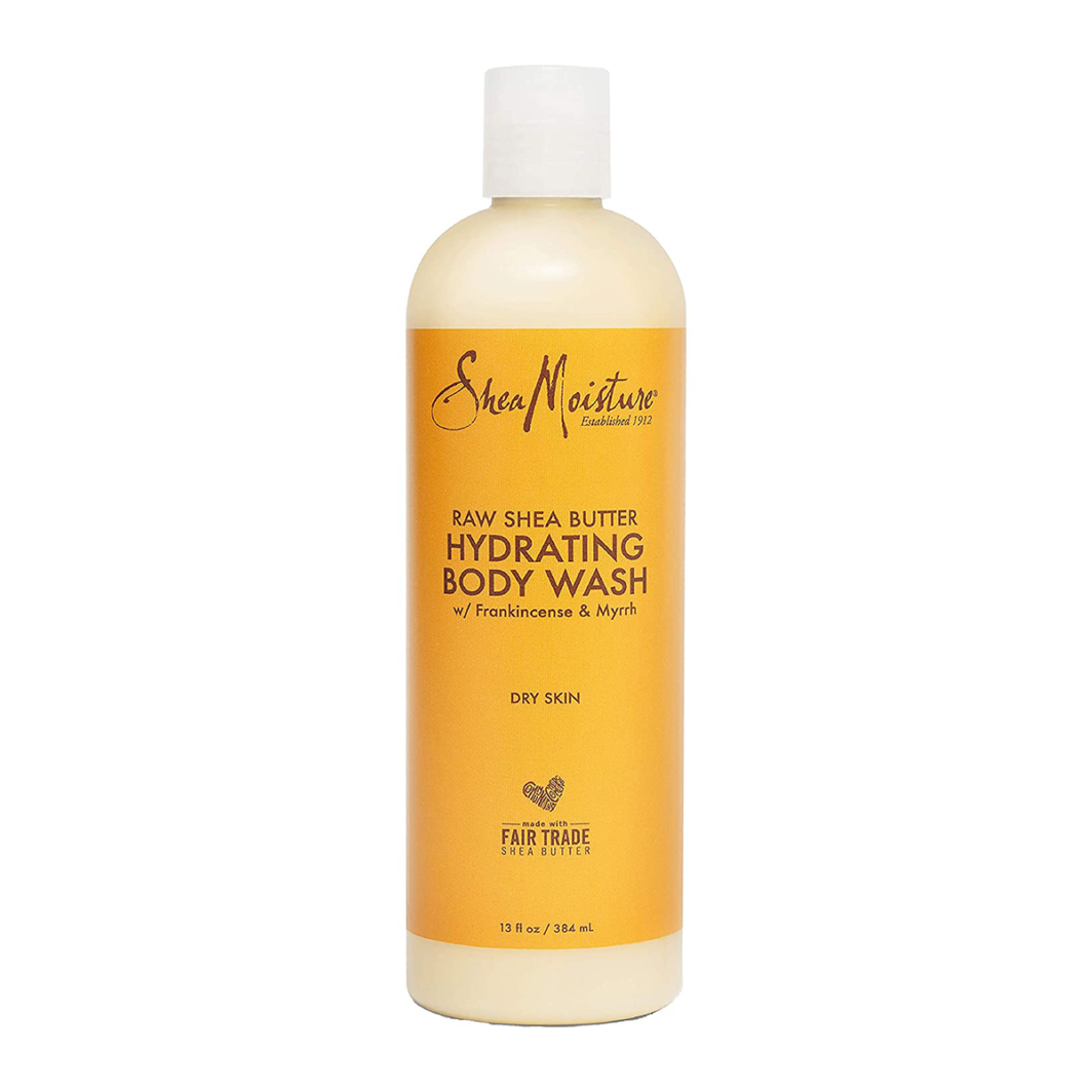 SHEA MOISTURE RAW SHEA BUTTER HYDRATING BODY WASH 384ML New Edition